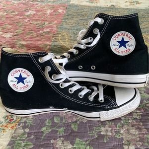Black and White Chuck Taylor Converse High Tops